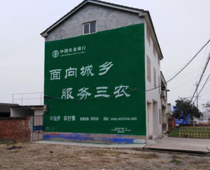 共青城为什么制作墙体广告