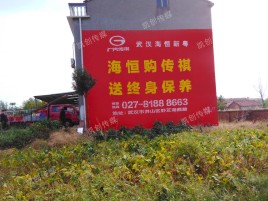共青城墙体广告影响褪色的因素
