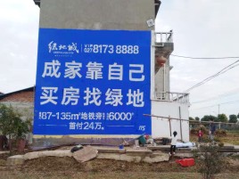共青城墙体广告位置选择重要性