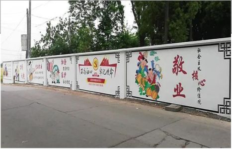 共青城手绘墙画在现实中主要有哪些应用？