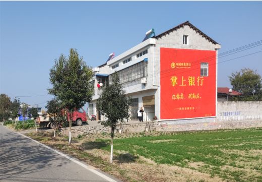 共青城墙体广告具有的独特优势
