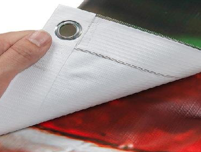 共青城喷绘和刀刮布的工艺区别。