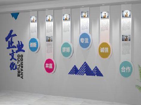 共青城企业文化墙需要传递什么办公文化？